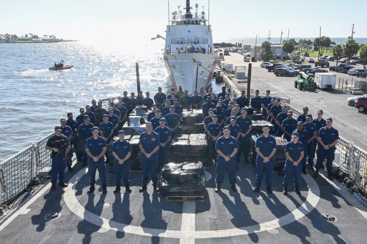 Coast Guard offloads illicit drugs valued at $93.2 million